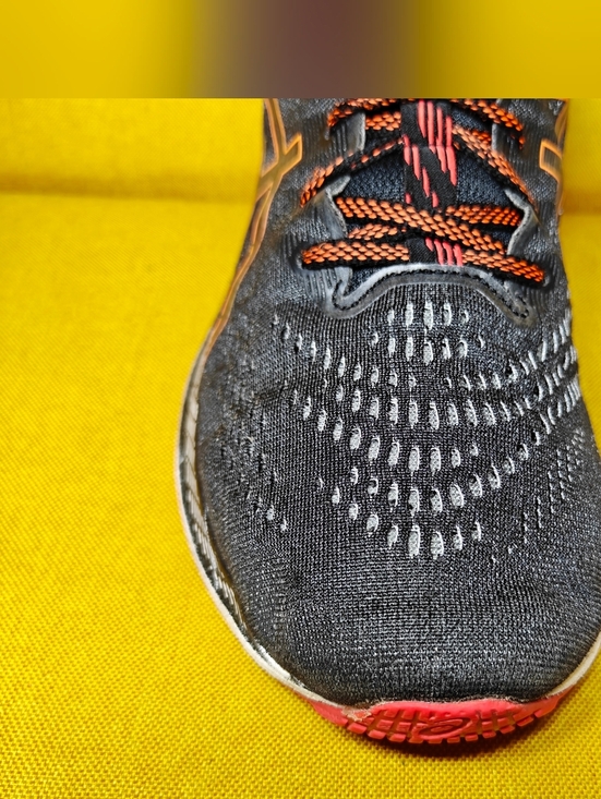 ASICS GEL-Kayano 28 Mens Black Clay Grey Running Sneakers Shoes Size 11.5 main image 7